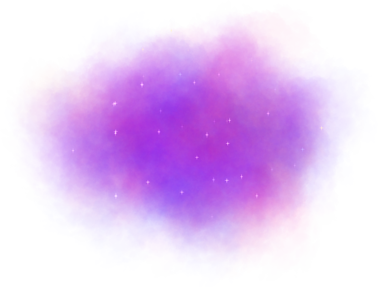 Pink Purple Magical Dreamy Cloud Effect